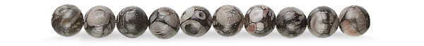 Fossil Agate Gemstone Beads